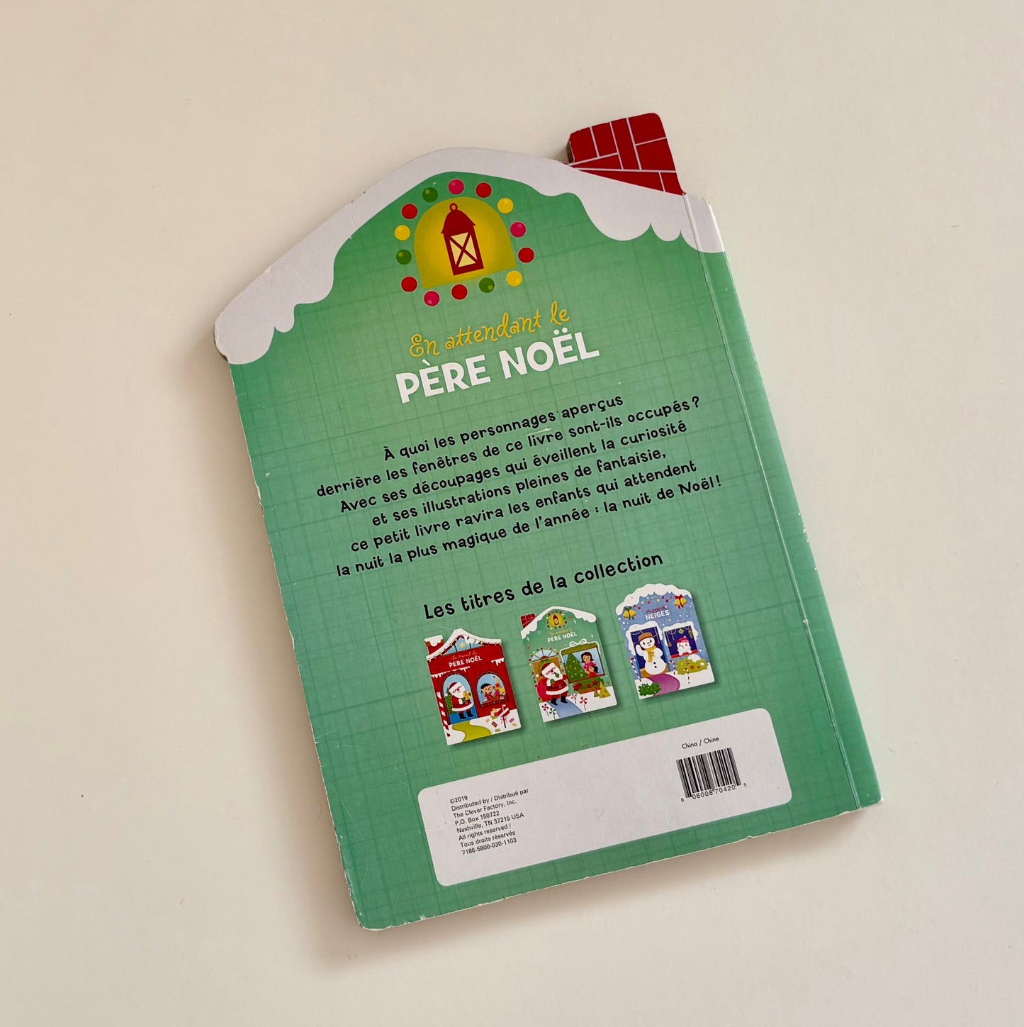 Livre cartonné - En attendant le Père-Noël