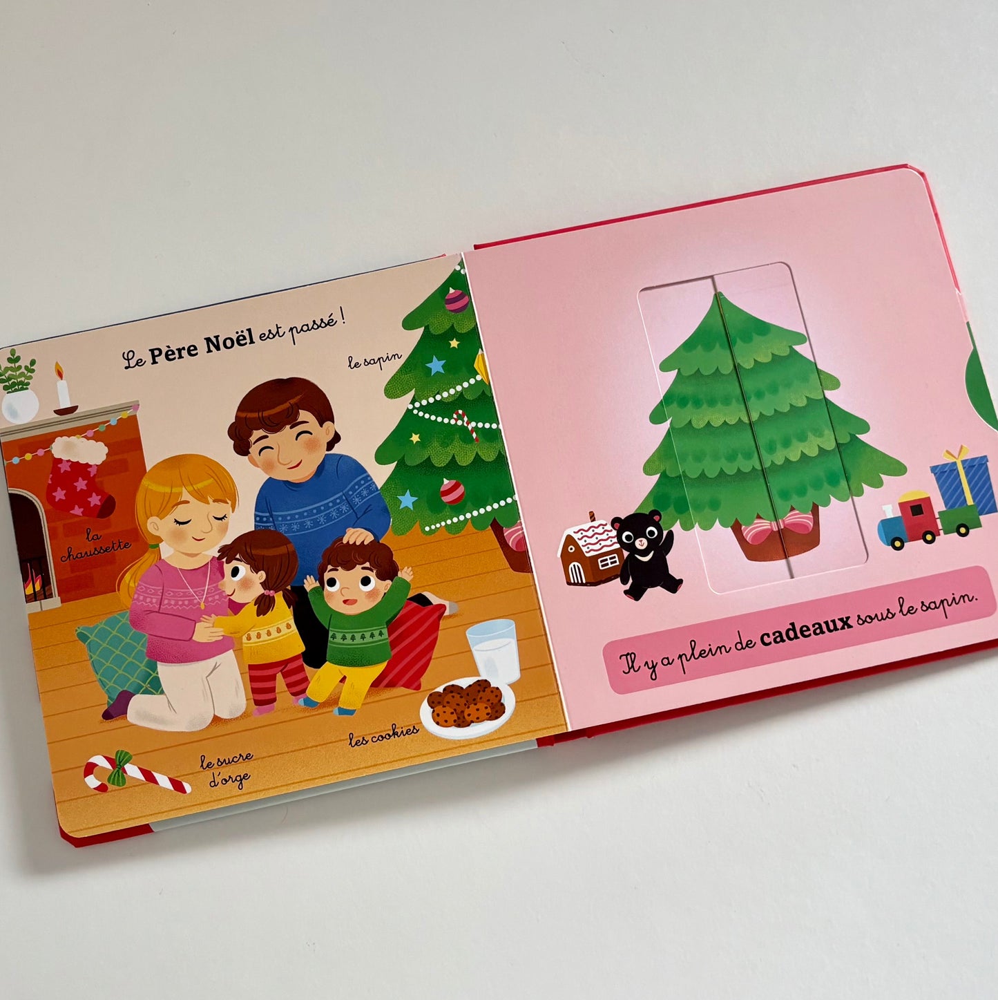 Livre cartonné - Mon animagier : Joyeux Noël (Auzou)