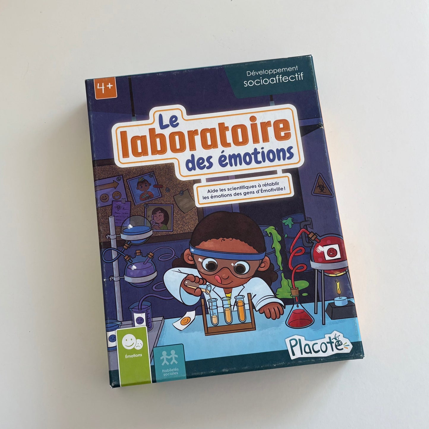 Jeu Placote - Le laboratoire des émotions