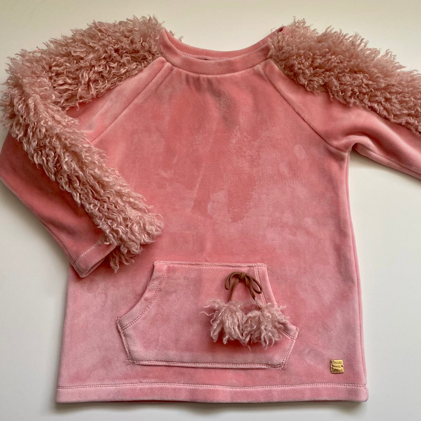 Pull en velours Deux par deux 5 ans