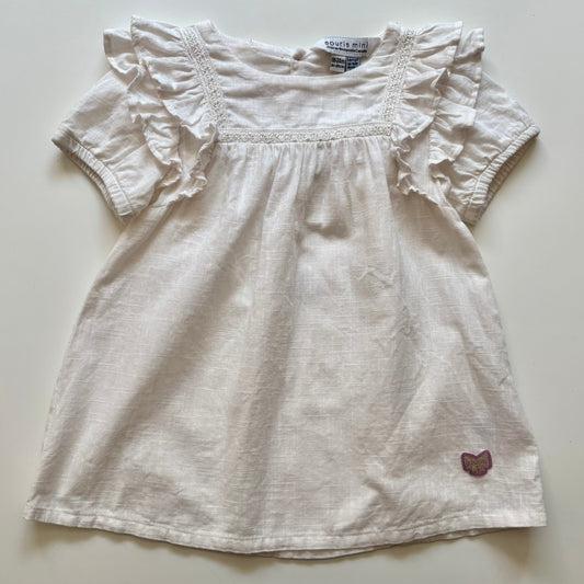 Blouse en lin Souris Mini | 18-24 mois