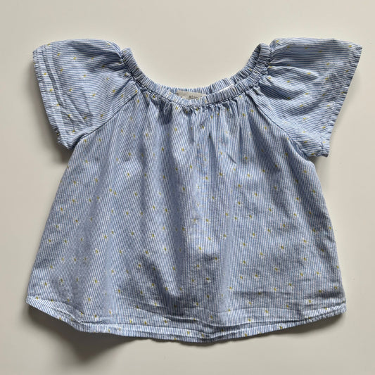 Blouse 'marguerites' Zara | 9-12 mois
