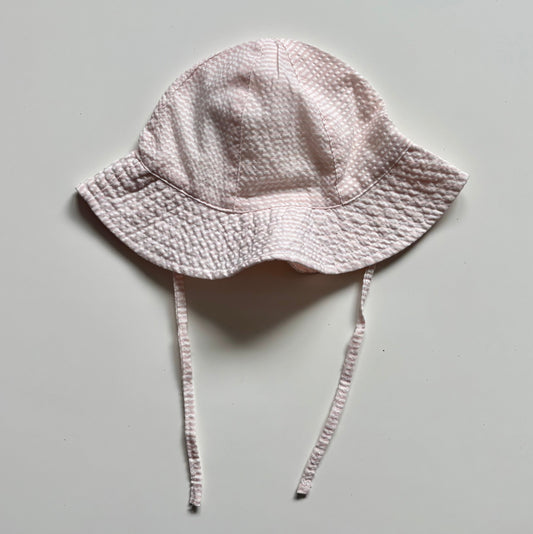Chapeau H&M | 9-12 mois (ligné rose pâle)