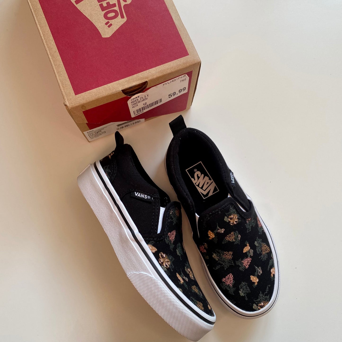 Slip-on Vans, Taille 12US