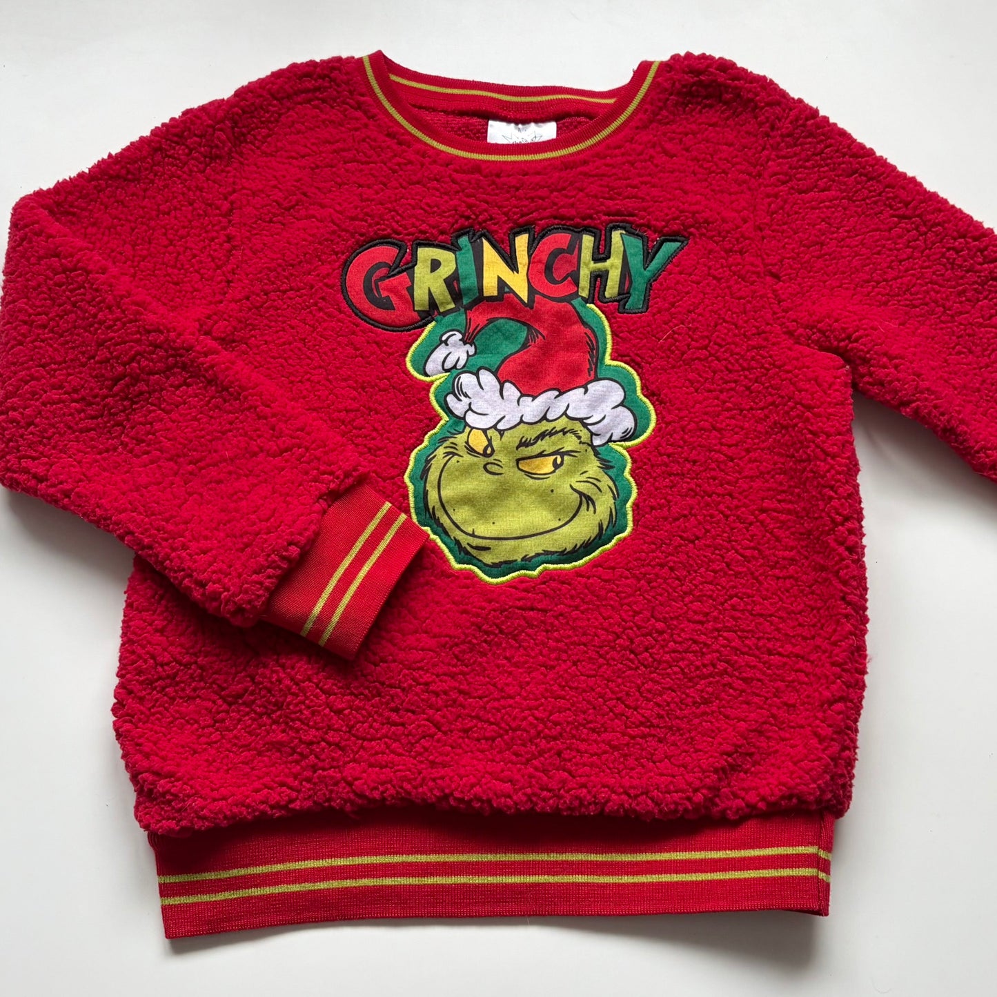 Pull en sherpa 'Grinchy' | 6 ans