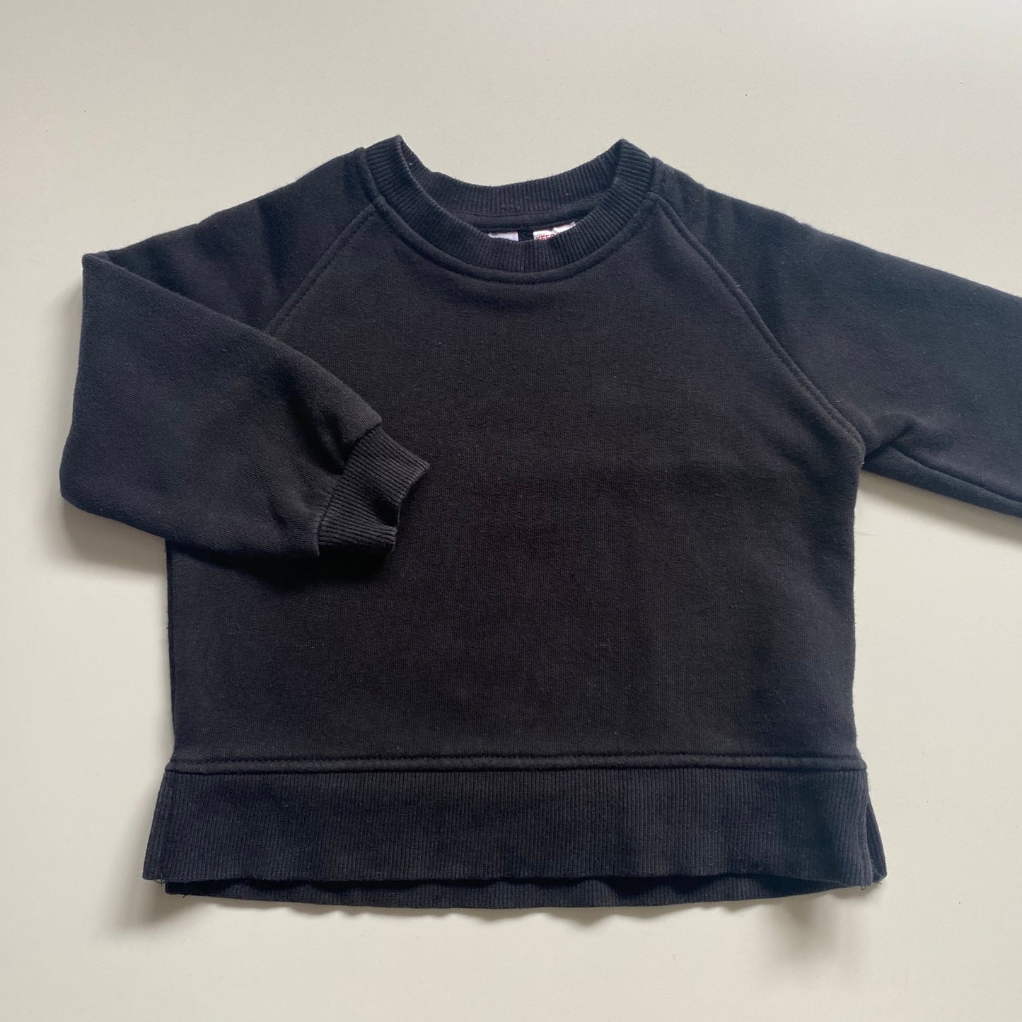 Crewneck noir Zara 18-24 mois