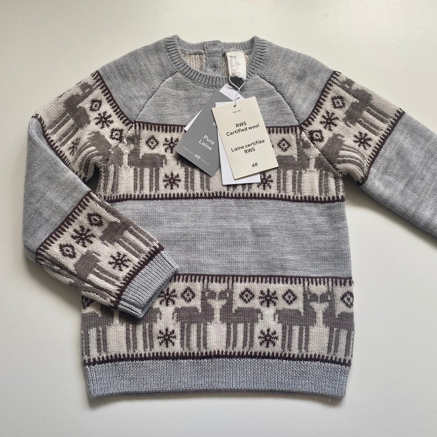 Pull en laine H&M 2-3 ans