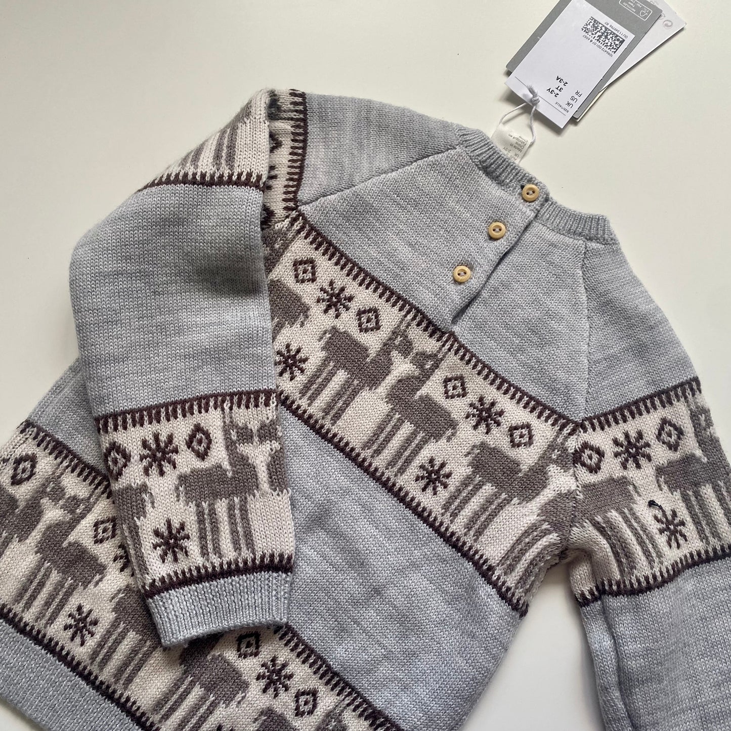 Pull en laine H&M 2-3 ans