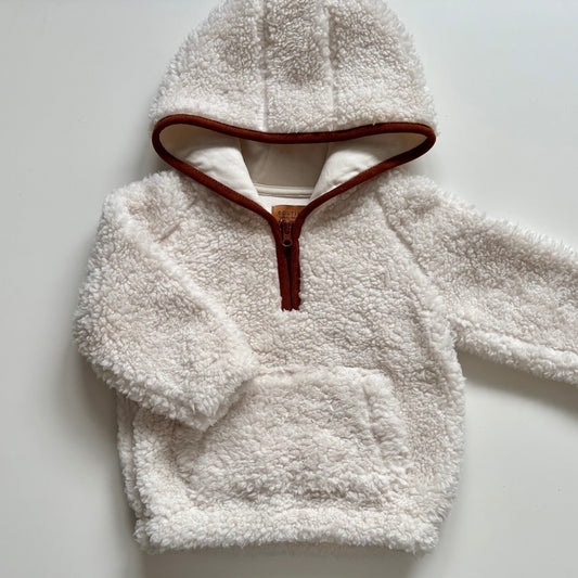Hoodie en sherpa Souris Mini | 9-12 mois (NEUF)