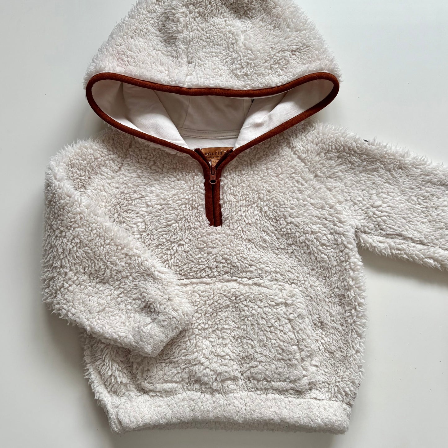 Hoodie en sherpa Souris Mini | 2-3 ans