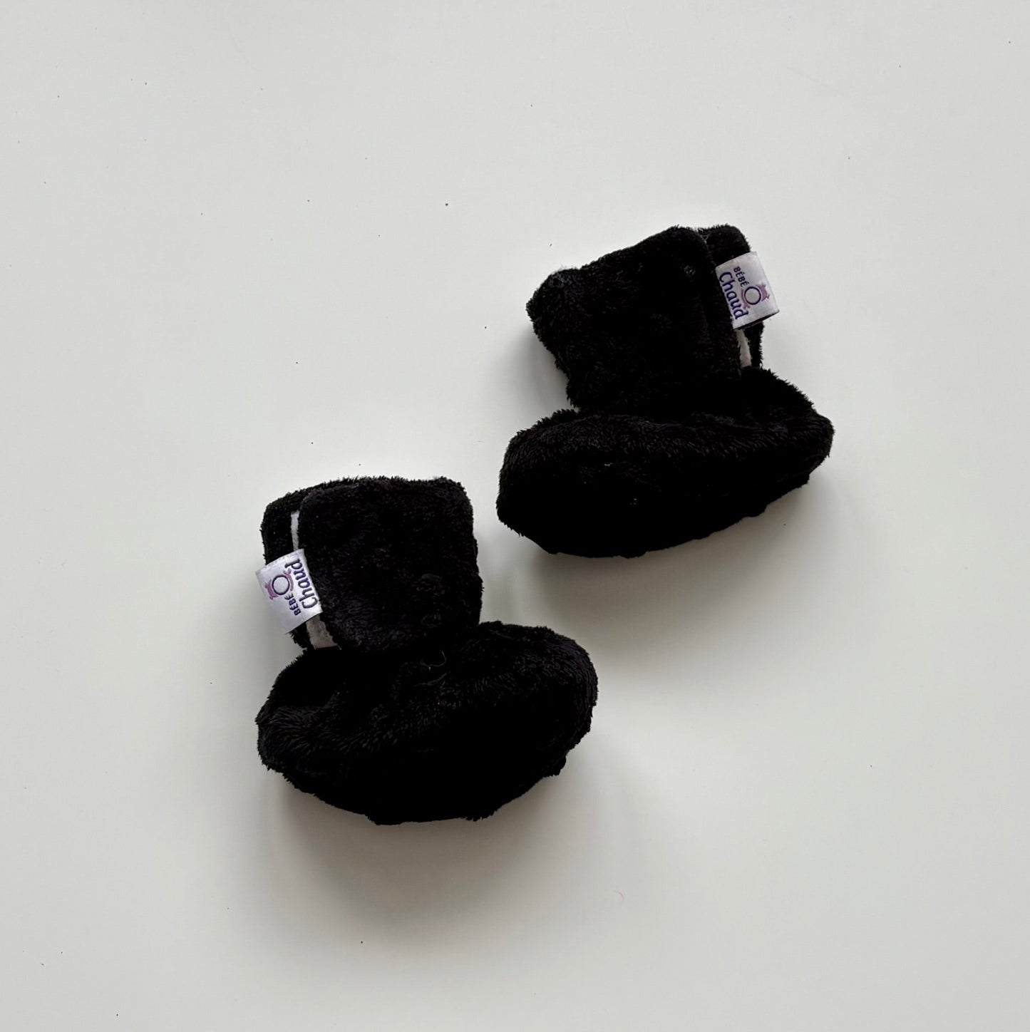 Pantoufles Bébé Ô Chaud | 3-6 mois (noir)