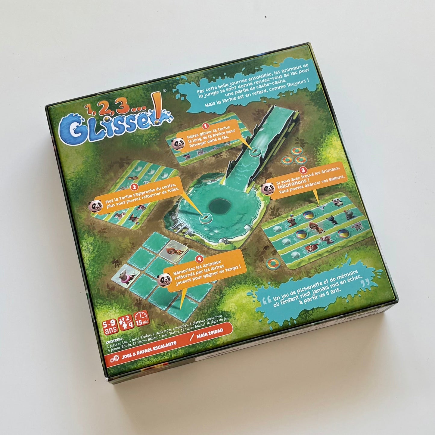 Jeu de société - 1,2,3.... Glisse!