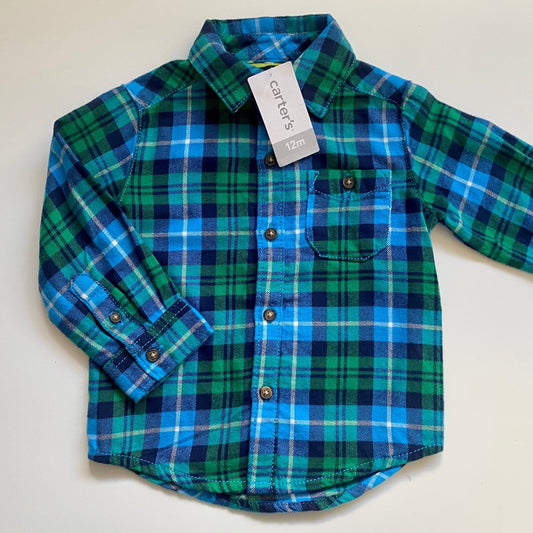 Chemise Carters 12 mois (NEUF)