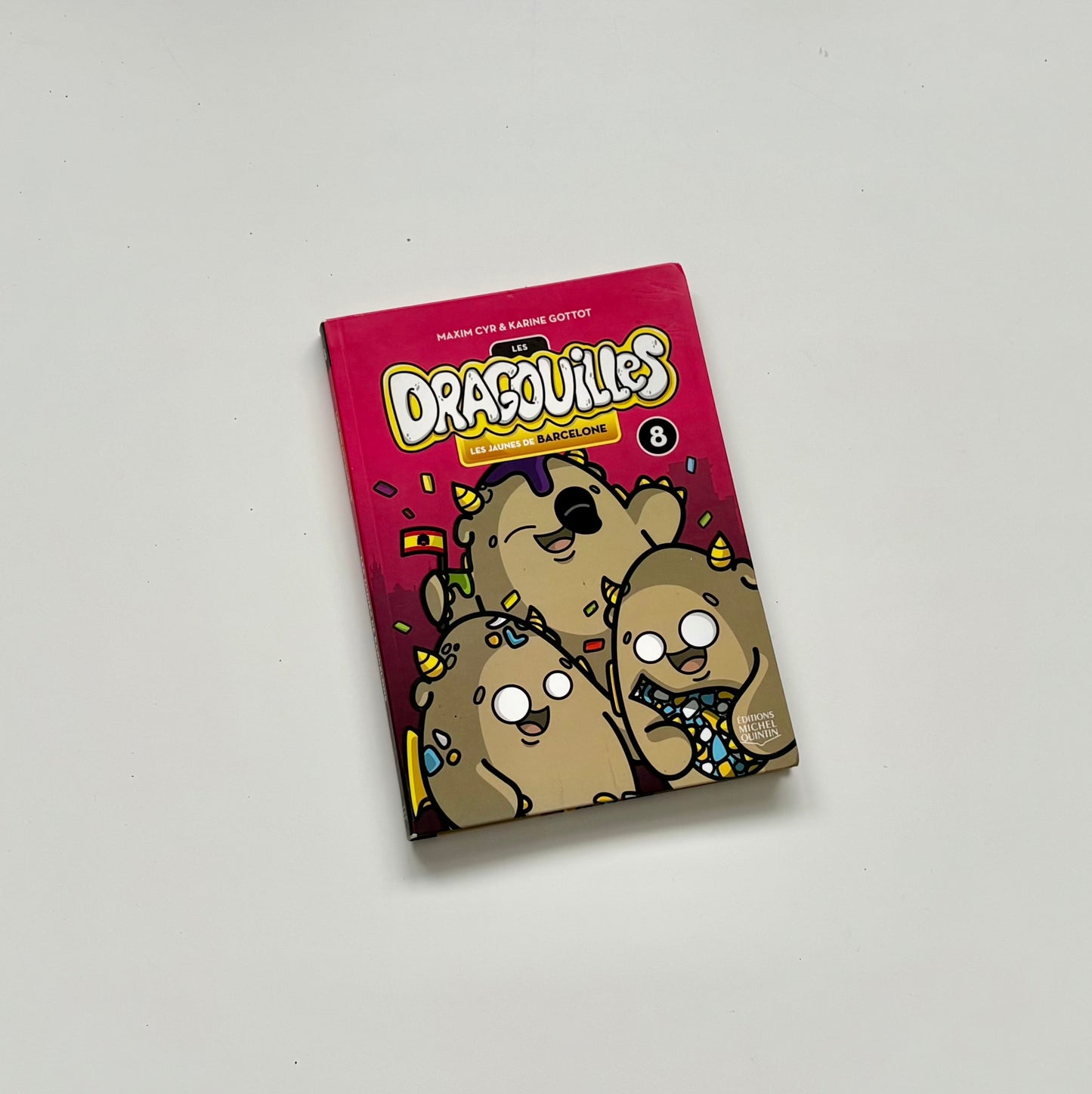 Livre - Les dragouilles : Les jaunes de Barcelone
