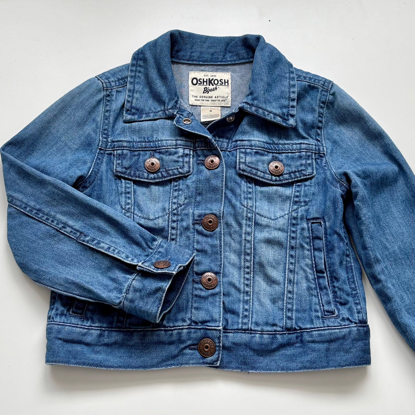 Veste en denim Oshkosh | 4 ans