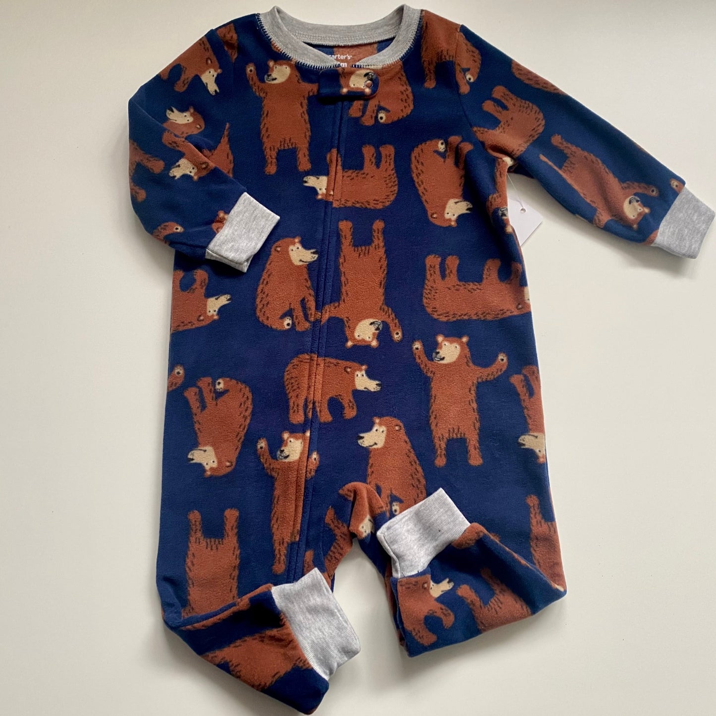 Pyjama sans patte en polar Carters 9 mois