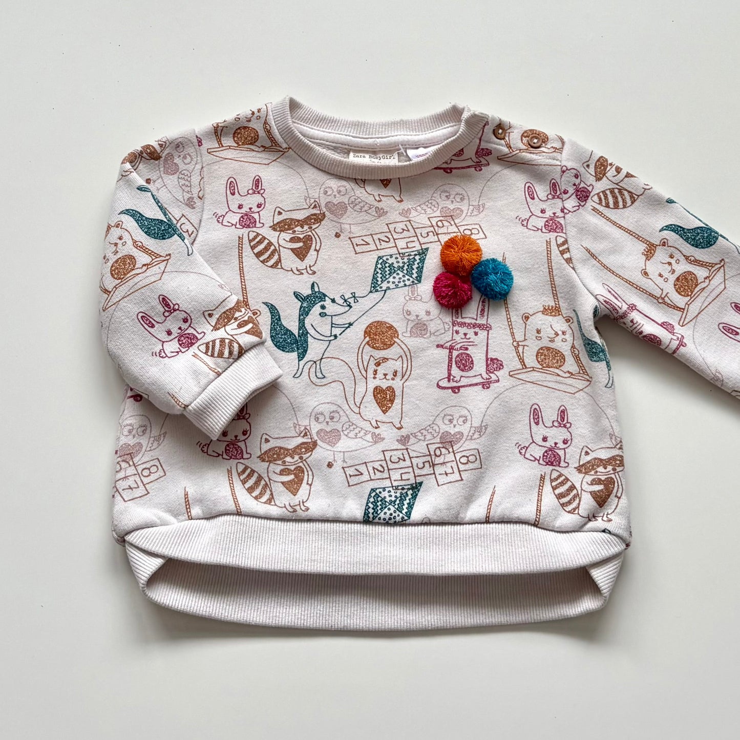 Crewneck Zara | 3-6 mois