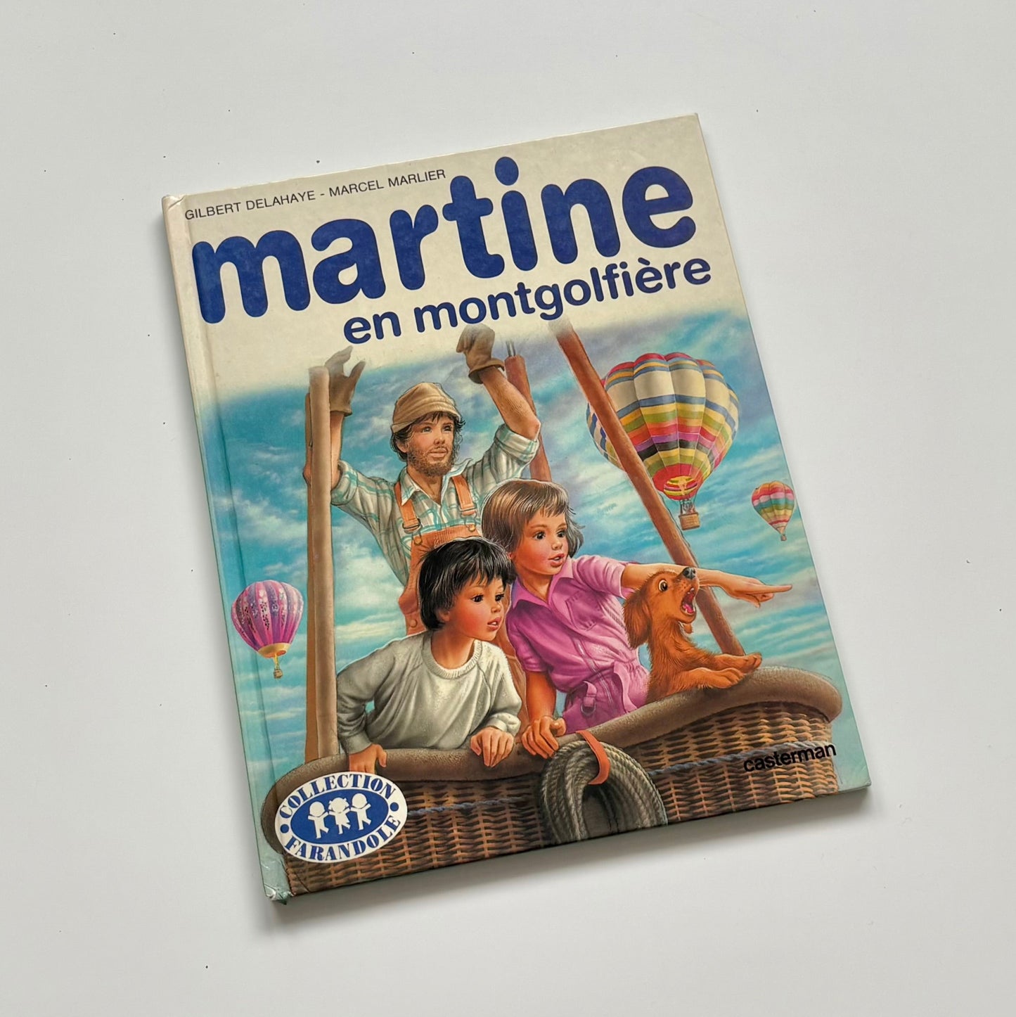 Livre - Martine en montgolfière