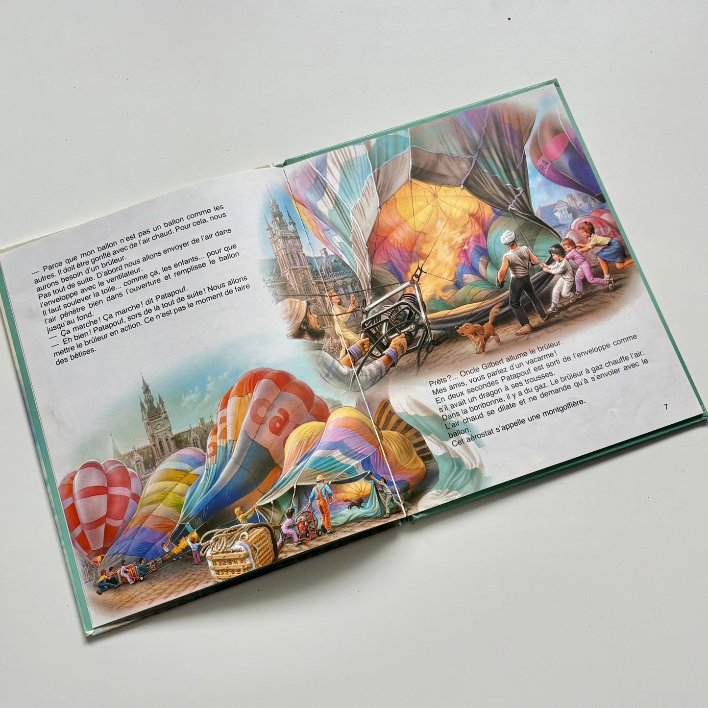 Livre - Martine en montgolfière