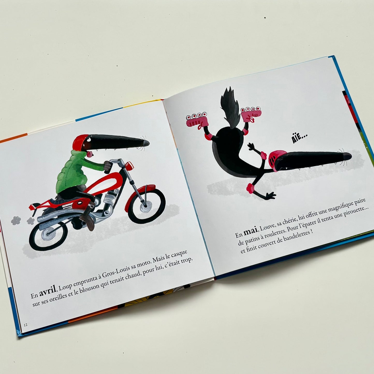 Livre - Le loup qui ne voulait plus marcher