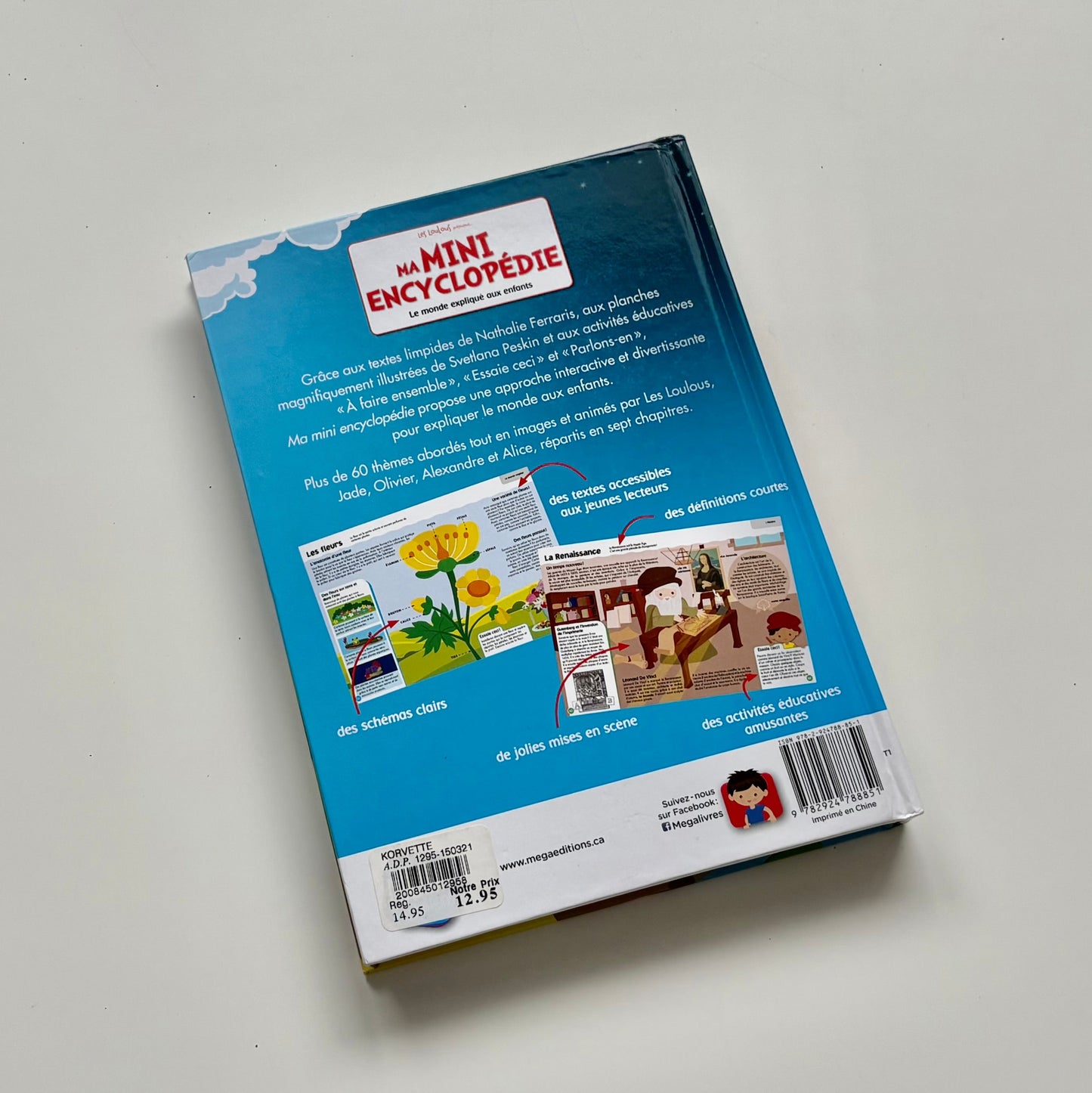 Livre - Ma mini encyclopédie: Le monde expliqué aux enfants