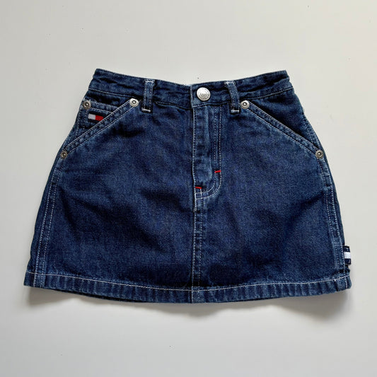 Jupe-culotte en denim Tommy Hilfiger | 24 mois