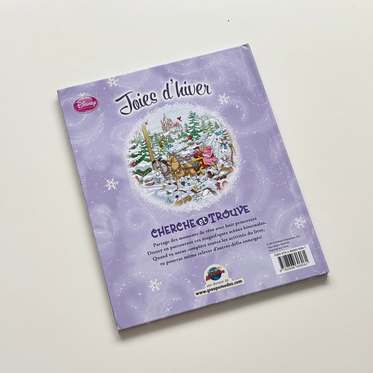 Livre - Cherche et trouve les joies de l'hiver