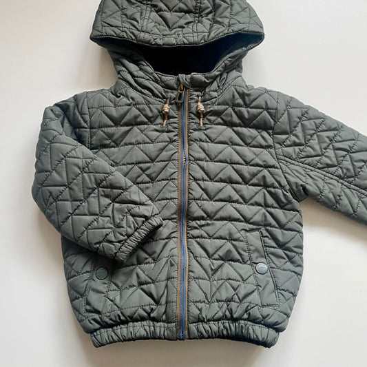 Manteau mi-saison doublé en sherpa | 2-3 ans