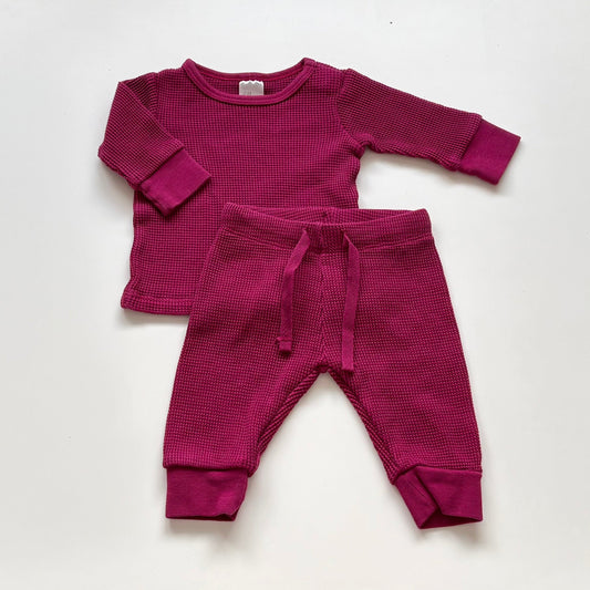 Ensemble gaufré H&M | 2-4 mois