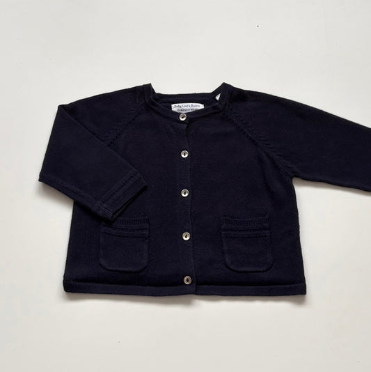 Cardigan Zara | 3-6 mois (bleu marin)