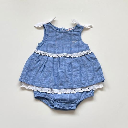 Barboteuse Lili Gaufrette | 3 mois