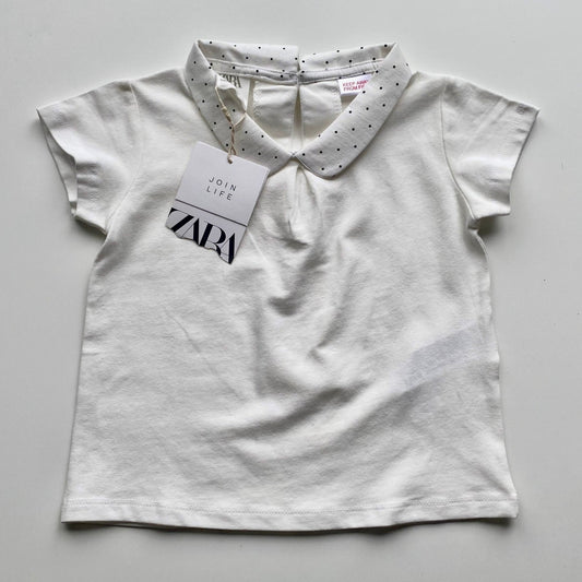 T-Shirt col Claudine Zara 12-18 mois