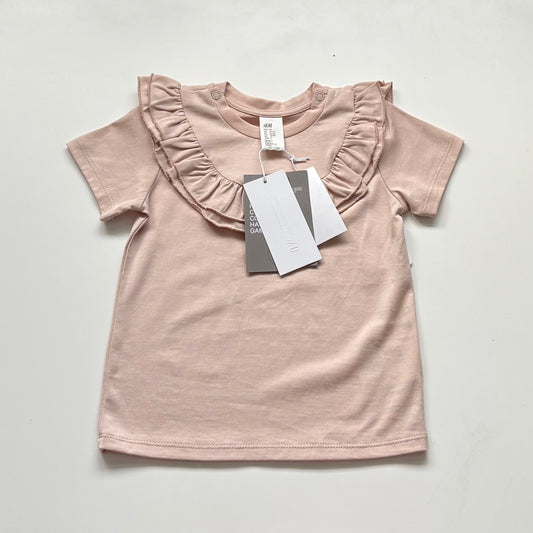 T-Shirt à volant H&M | 18-24 mois (NEUF)