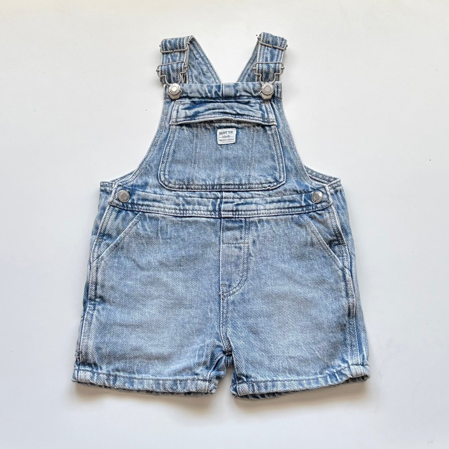 Salopette en denim Zara | 6-9 mois (fait grand)