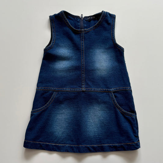 Jumper en denim Blue Seven | 6-9 mois